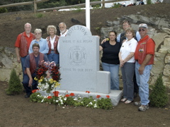 The main headstone